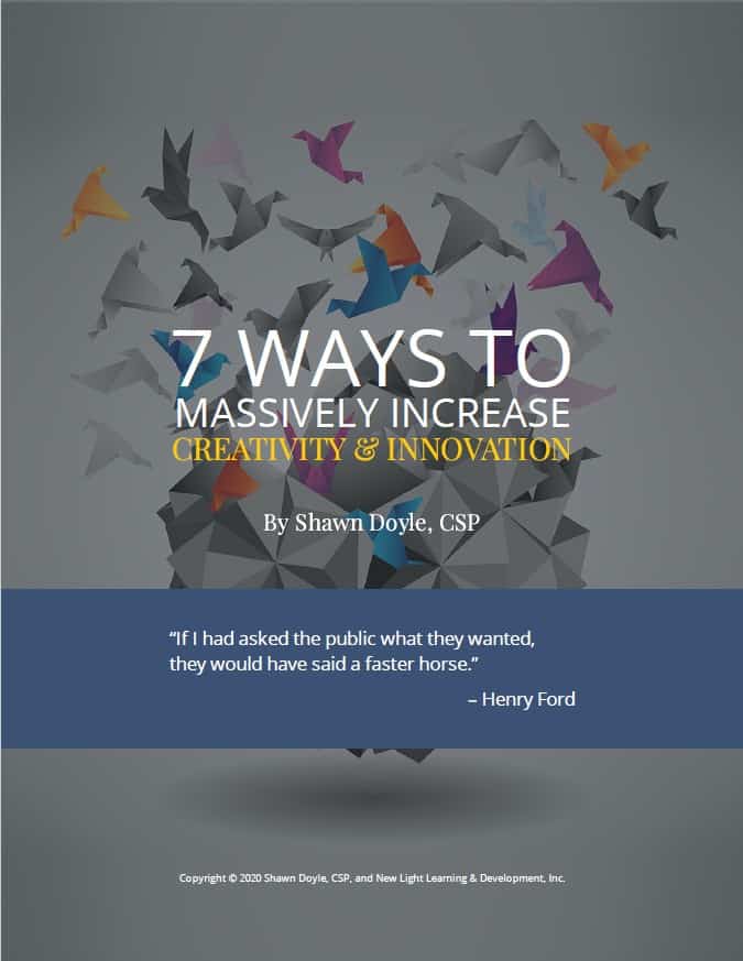 7 Ways to Massively Increase Creativity & Innovation